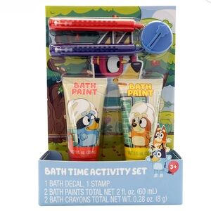 NWT Bluey Bath Time Activity Set
